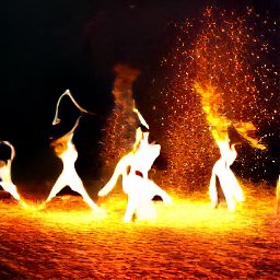 Danzando Alrededor del fuego