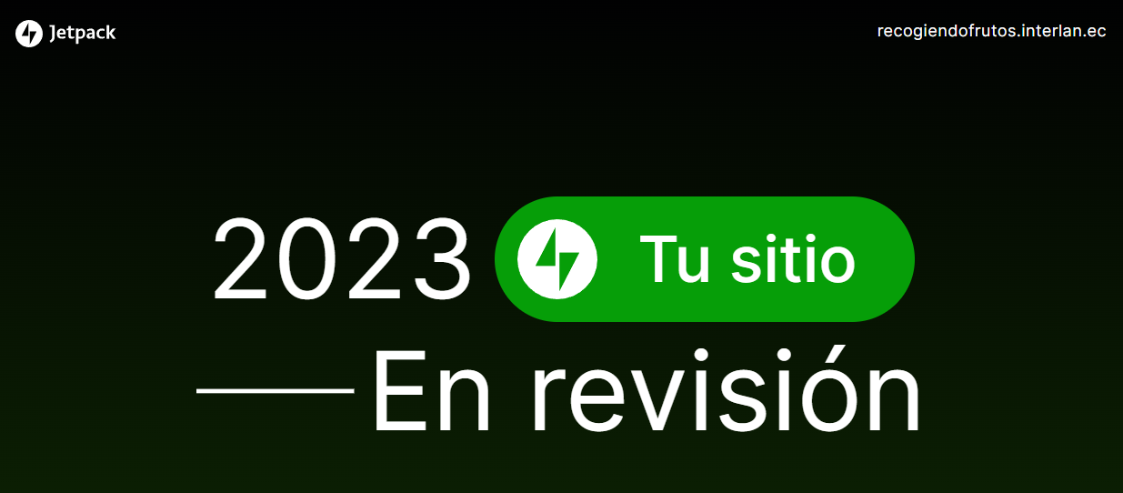 Revisión del año 2024 en el blog Recogiendo Frutos