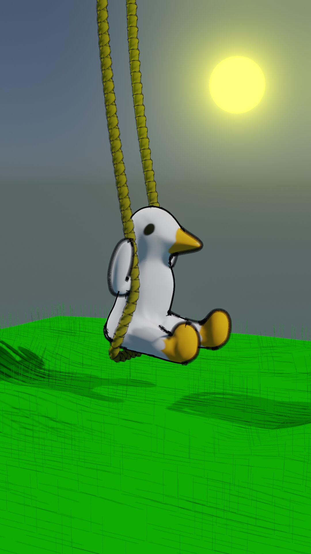 Modelo 3D: Patito Columpiándose