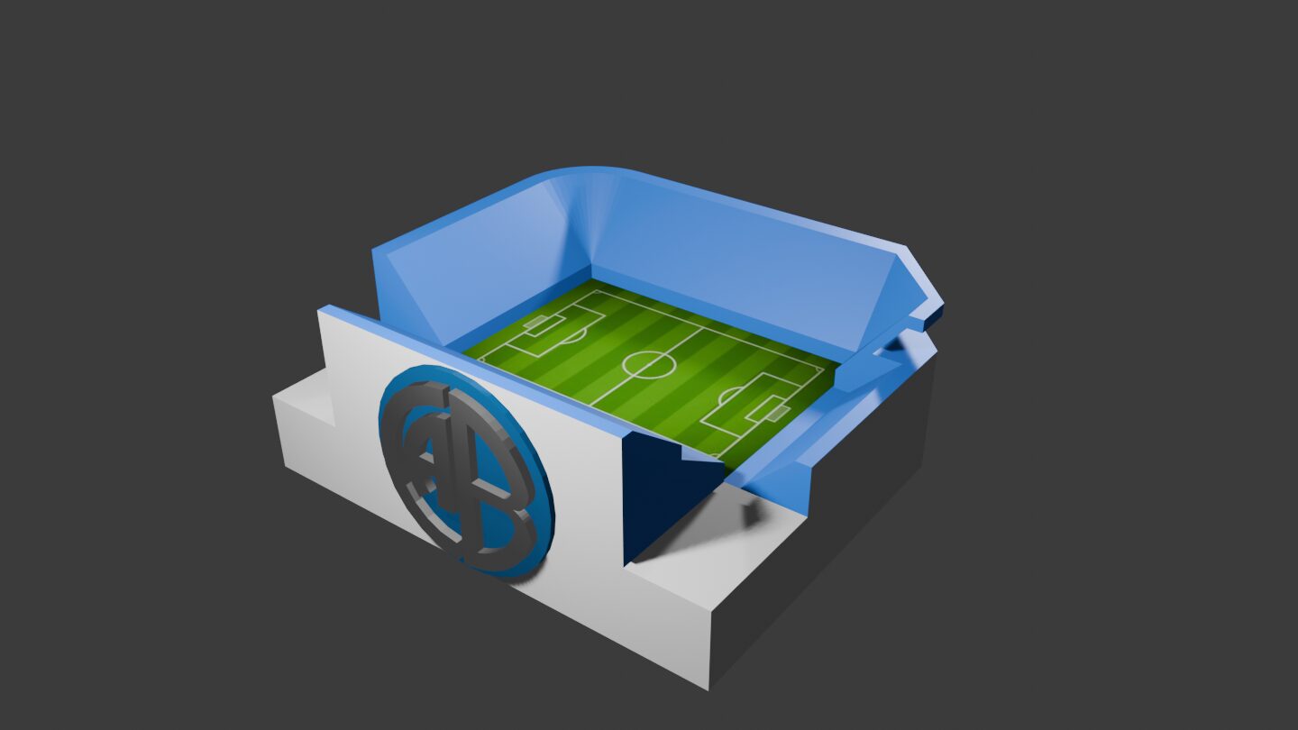 Modelo 3D: Estadio Julio César Villagra
